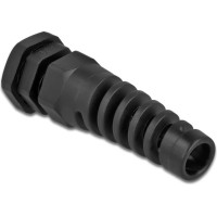 Delock Cable Gland with strain relief PG9 black