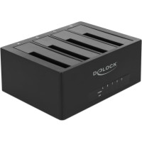 Delock USB Type-C™ Docking Station for 4 x SATA HDD / SSD