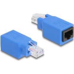 Delock RJ45 Rollover Adapter plug to jack