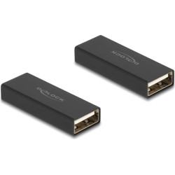 Delock Adapter Gender Changer USB 2.0 Type-A male to male metal