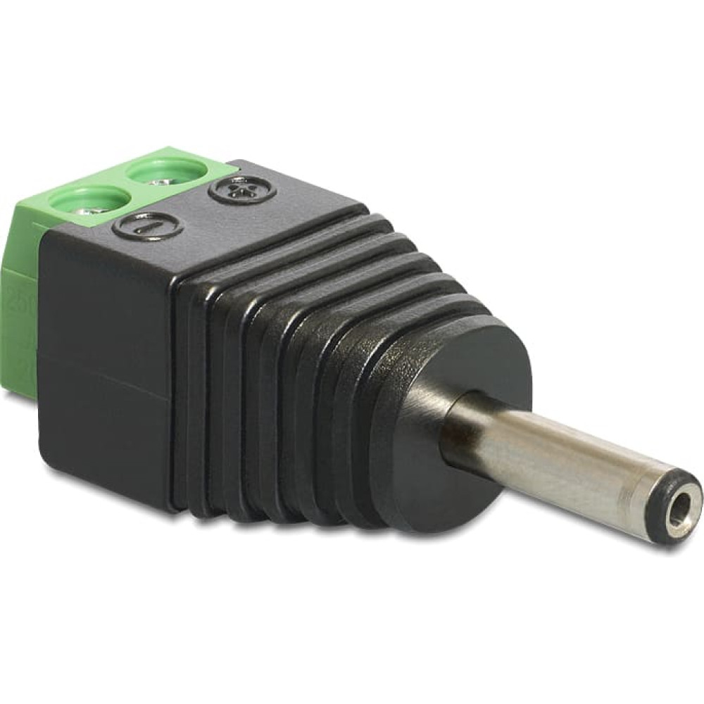 Delock Adapter DC 3.5 x 1.35 mm male > Terminal Block 2 pin
