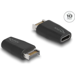 Delock Adapter USB 3.2 Key A male to USB Type-C™ female black