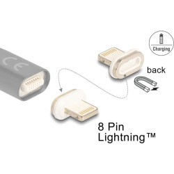 Delock Magnetic Adapter 8 pin Lightning™ male
