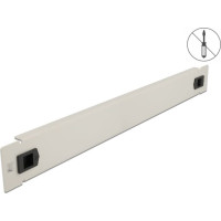 Delock 19″ Network Cabinet Blind Cover tool free 1U grey