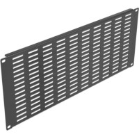 Delock 19″ Network Cabinet Panel with ventilation slots horizontal 4U black