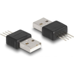 Delock Adapter USB 2.0 Type-A male with 4 pin