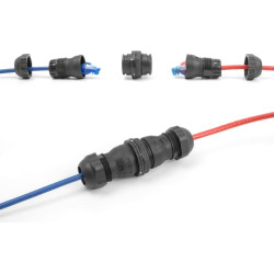 Delock Cable Connector RJ45 jack to RJ45 jack Cat.6A IP68 dust and waterproof