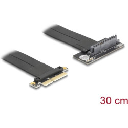 Delock Riser Card PCI Express 3.0 x4 male to U.2 SFF-8639 SSD slot 90° angled with cable 30 cm