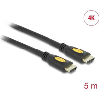 Kabelis HS HDMI with Ethernet, AM / AM, 5.0m, Delock