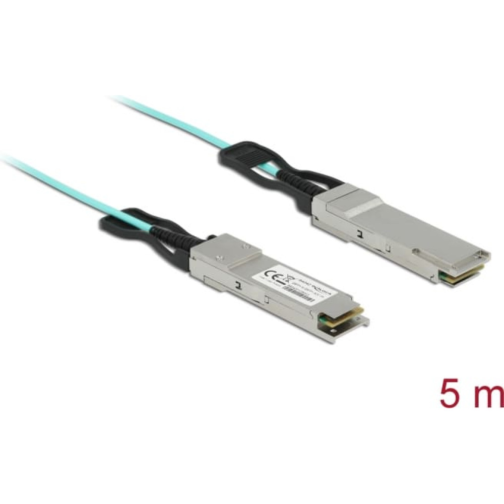 Delock Active Optical Cable QSFP+ 5 m