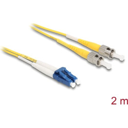 Delock Cable Optical Fibre 9/125µm LC - ST Singlemode OS2 2m