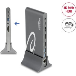 Delock USB Type-C™ DP 1.4 Docking Station Triple 4K Display - HDMI / DisplayPort / USB / LAN / SD / PD 3.0