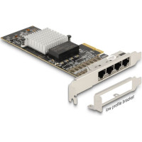 Delock PCI Express x4 Card to 4 x RJ45 Gigabit LAN i350