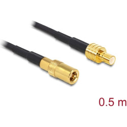 Delock Antenna Cable SMB Plug > SMB Jack RG-174 0.5 m