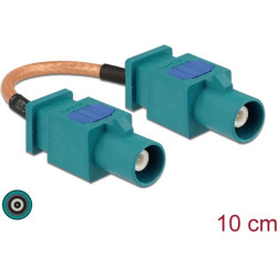 Delock Antenna Cable FAKRA Z plug > FAKRA Z plug RG-316 10 cm