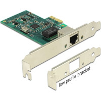 Delock PCI Express x1 Network Card Gigabit LAN 1 x RJ45 i82574