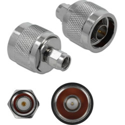Delock Adapter N plug to RP-SMA plug 10 GHz