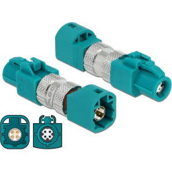 Delock Adapter HSD Z female to HSD Z male
