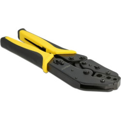 Delock Universal Coax Crimping Tool for 4 different diameters angled