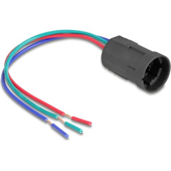 Delock Socket for 19 mm 3 pin Push Button or Switch
