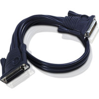 Aten 2L-1715 Daisy Chain KVM Kabel, schwarz, 15 m