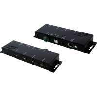 Exsys EX-6002PoE Ethernet 1Gigabit zu 4 USB 2.0 mit PoE