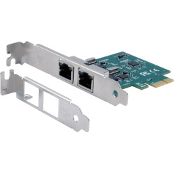 Exsys EX-60102 2-Port 1Gigabit PCIe Netzwerkkarte