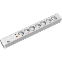 Bachmann BASIC 19z PVC 7xCEE7/3 1xSPD, 2m CEE7/7