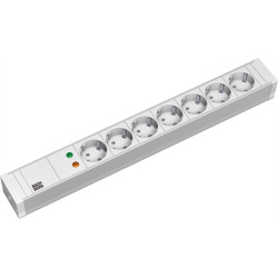Bachmann BASIC 19z PVC 7xCEE7/3 1xSPD, 2m CEE7/7