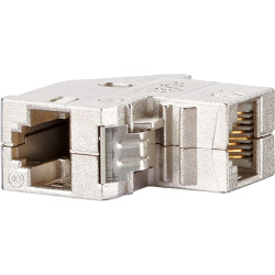 Bachmann CAT6 90° RJ45 socket socket, Keystone