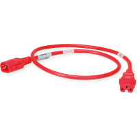 Bachmann TwyLock C14-C15 1.0m red 10A, beidseitig verriegelnd