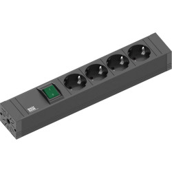 Bachmann CONNECT LINE 4x earthing contact, Switches