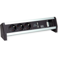 Bachmann Desk1 1xUSBCharger 3xSchutzkontakt, 1xABD