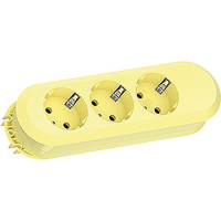 Bachmann SMART 3xCEE7/3 gb 1.5m CEE7/7, yellow, 1.5 m