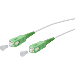 Metz Connect OpDAT patch cord, SC-S APC/SC-S APC OS2, 10 m