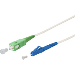 Metz Connect OpDAT patch cord, SC-S APC/LC-S OS2, 3 m