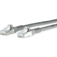 Metz Connect Patchkabel Cat.6A AWG 26, LSOH, grau, 1,5 m