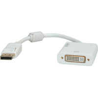 Roline 4K DisplayPort-DVI Adapter, DP M - DVI F