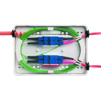 Telegärtner TELEGÄRTNER MICRO splice box incl. adaptor plate, splice potection, Accesories, adaptor plate, splice protection