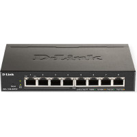 D-Link DGS-1100-08PV2 Vadīts L2/L3 Gigabit Ethernet (10/100/1000) Power over Ethernet (PoE) Melns