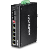 Trendnet Industrie Switch 6 Port Gbit IP30 Metall