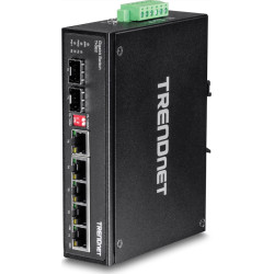 Trendnet Industrie Switch 6 Port Gbit IP30 Metall