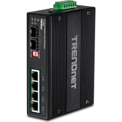 Trendnet Switch  6-port Industrial Gbit UPoE Metall IP30