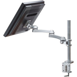 Roline Single LCD Monitor Arm, 5 Joints, Desk Clamp