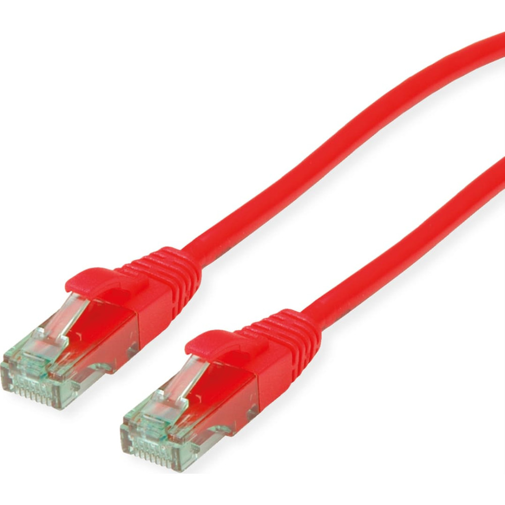 Roline Recycled Material ROLINE RM UTP Patch Cord Cat.6A, red, 10 m