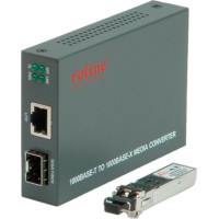 Roline Gigabit Converter, incl. mini GBIC, RJ45 to LC
