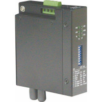 Roline Industrial Converter 10/100Base-T - Multimode Optical Fiber, ST