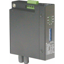 Roline Industrial Converter 10/100Base-T - Multimode Optical Fiber, ST