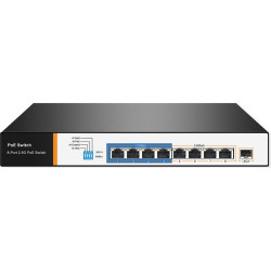 Value PoE++ 2.5 Gigabit Ethernet Switch, 8x Port (4xPoE++ & 4xPoE+) + 1 Uplink Port (10 GbE SFP+)