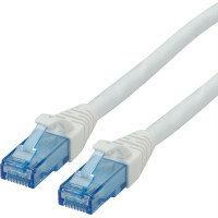 Roline UTP Patch Cord Cat.6A, Component Level, LSOH, white, 1 m